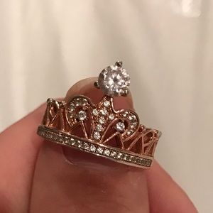Rose Gold Princess Ring
